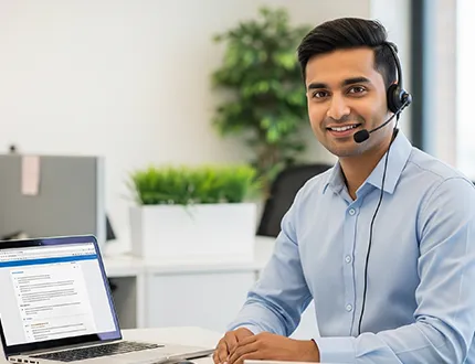 Garvit Tours customer support team helping riders book Jhunjhunu to Delhi taxi