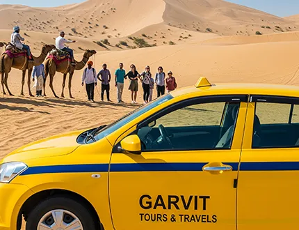 Jaipur to Jaisalmer Taxi - Desert Safari