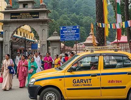Jaipur to Kenchhi Dham Taxi