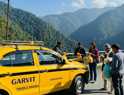 Neem Karoli Baba Temple Tour Cab